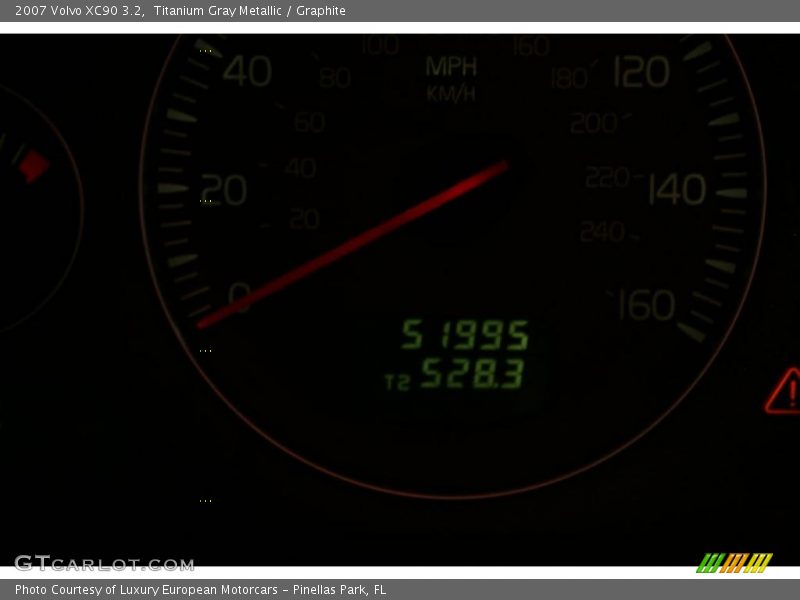 Titanium Gray Metallic / Graphite 2007 Volvo XC90 3.2