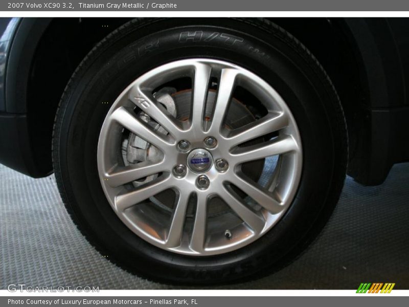 Titanium Gray Metallic / Graphite 2007 Volvo XC90 3.2