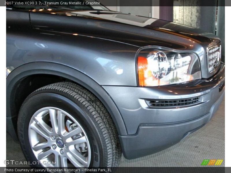 Titanium Gray Metallic / Graphite 2007 Volvo XC90 3.2