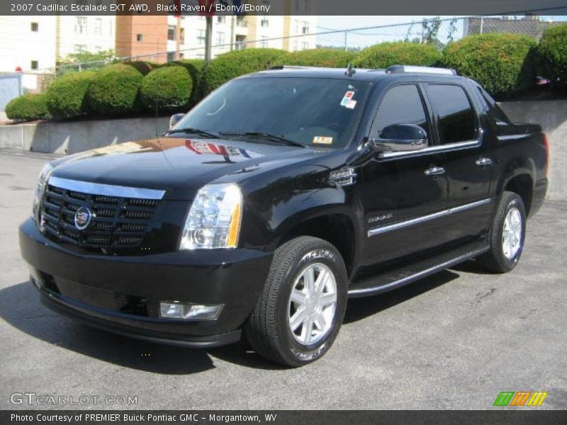 Black Raven / Ebony/Ebony 2007 Cadillac Escalade EXT AWD