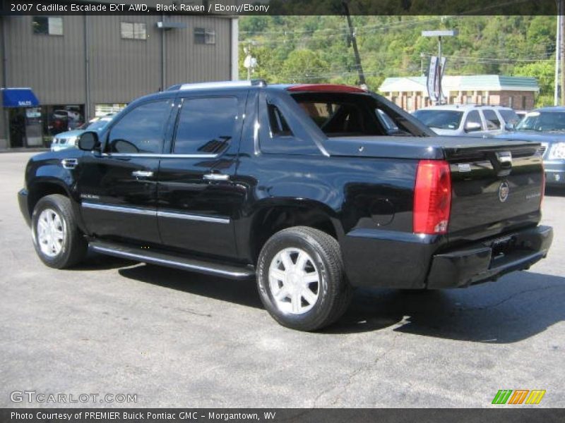 Black Raven / Ebony/Ebony 2007 Cadillac Escalade EXT AWD