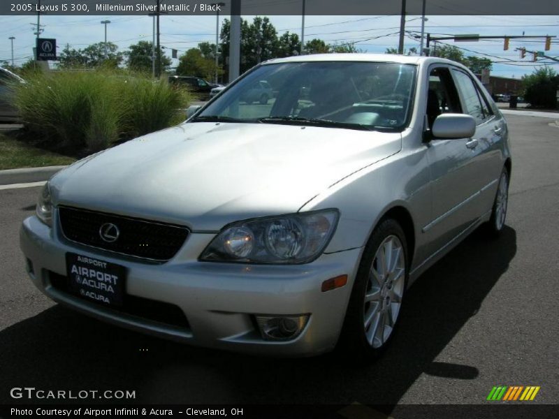 Millenium Silver Metallic / Black 2005 Lexus IS 300
