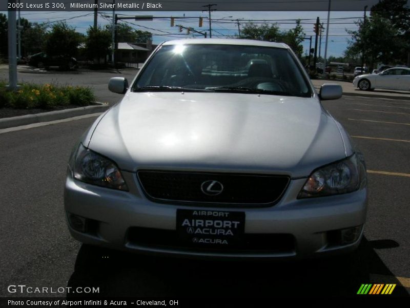 Millenium Silver Metallic / Black 2005 Lexus IS 300