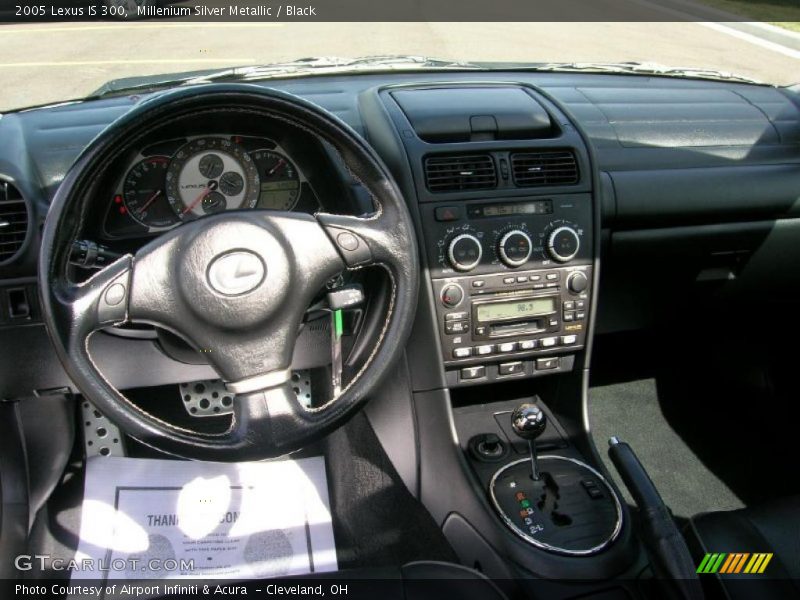 Millenium Silver Metallic / Black 2005 Lexus IS 300