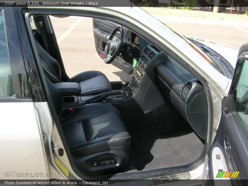 Millenium Silver Metallic / Black 2005 Lexus IS 300