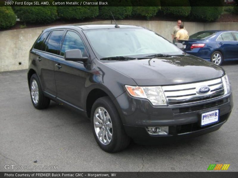 Carbon Metallic / Charcoal Black 2007 Ford Edge SEL AWD