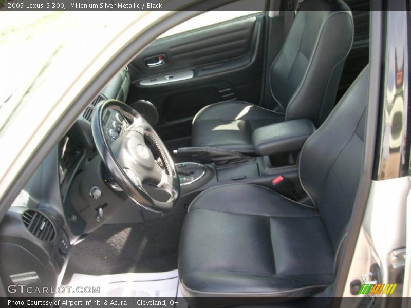 Millenium Silver Metallic / Black 2005 Lexus IS 300
