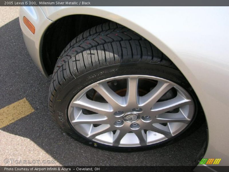 Millenium Silver Metallic / Black 2005 Lexus IS 300