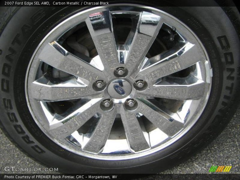 Carbon Metallic / Charcoal Black 2007 Ford Edge SEL AWD