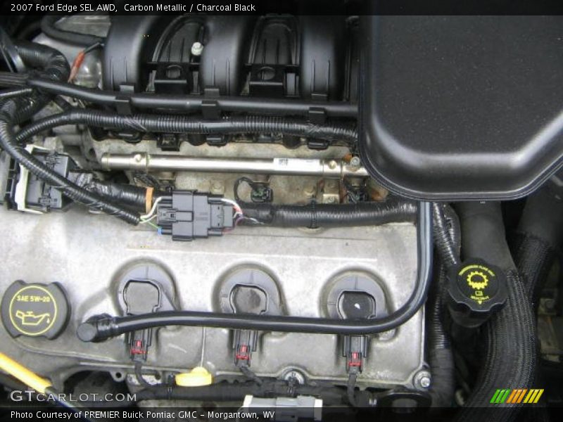 Carbon Metallic / Charcoal Black 2007 Ford Edge SEL AWD