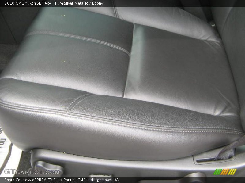 Pure Silver Metallic / Ebony 2010 GMC Yukon SLT 4x4