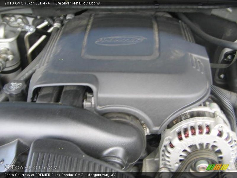 Pure Silver Metallic / Ebony 2010 GMC Yukon SLT 4x4