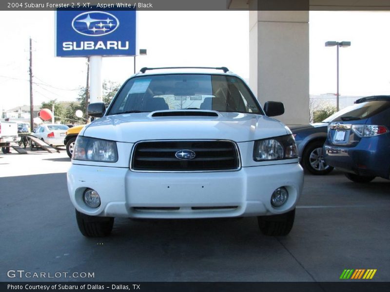 Aspen White / Black 2004 Subaru Forester 2.5 XT