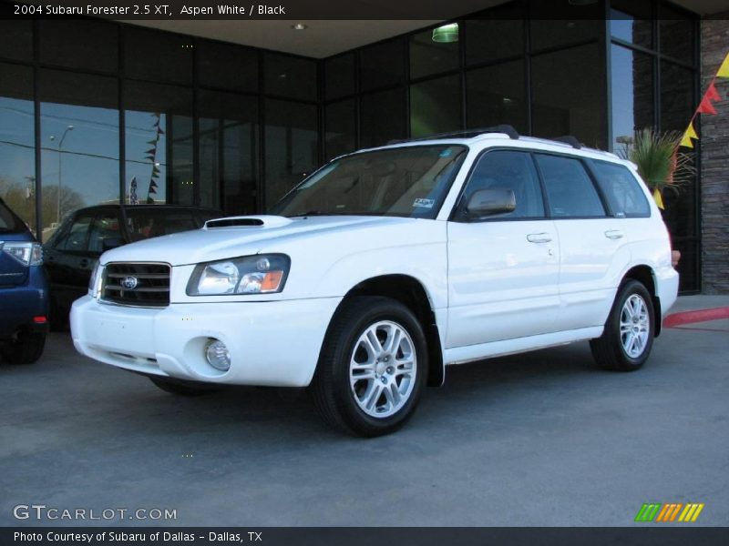 Aspen White / Black 2004 Subaru Forester 2.5 XT