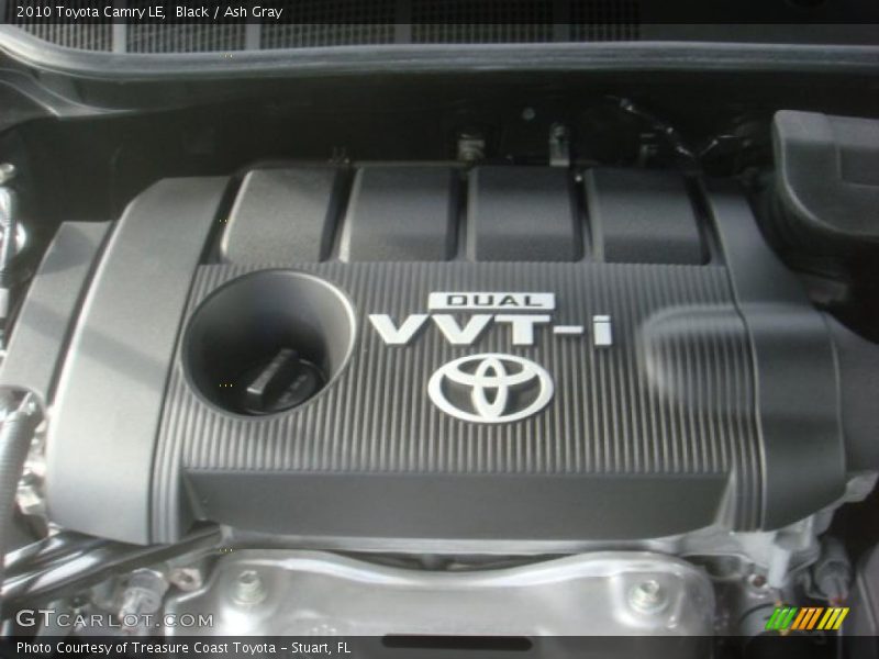 Black / Ash Gray 2010 Toyota Camry LE