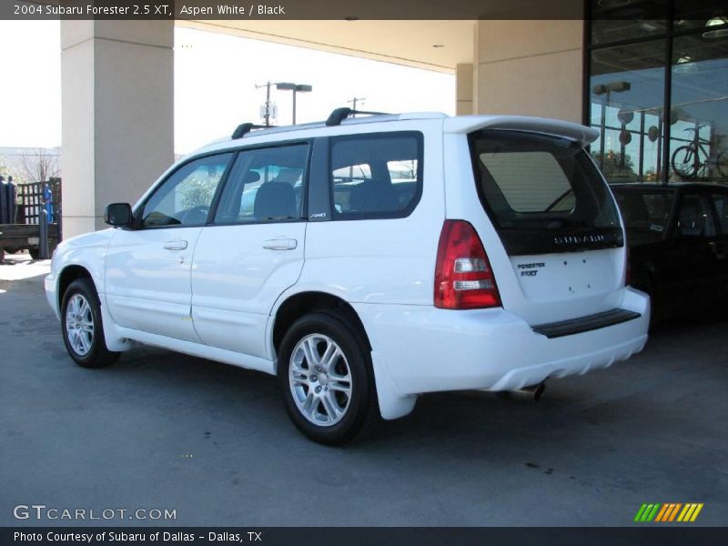 Aspen White / Black 2004 Subaru Forester 2.5 XT