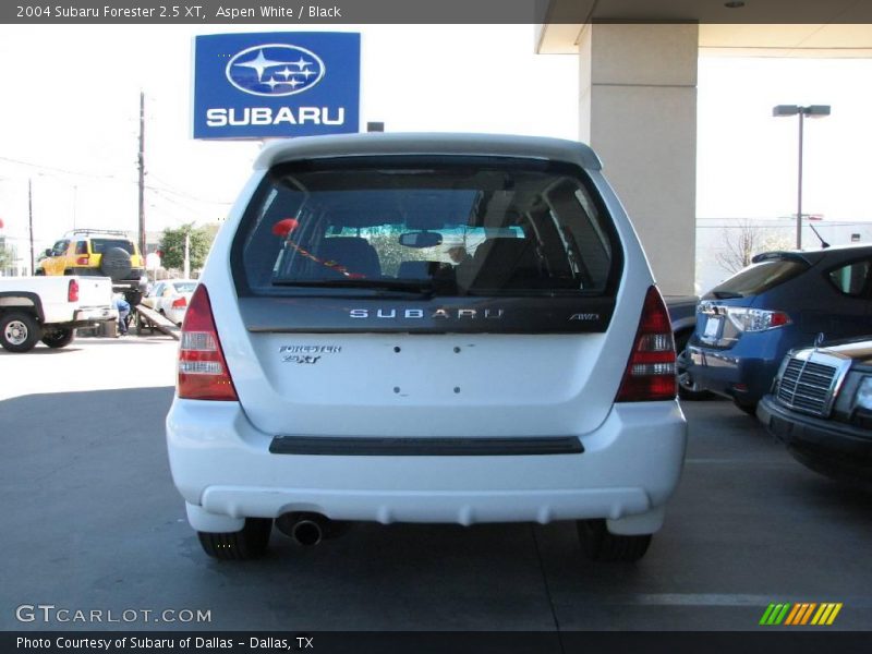 Aspen White / Black 2004 Subaru Forester 2.5 XT