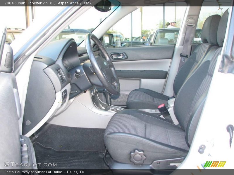 Aspen White / Black 2004 Subaru Forester 2.5 XT