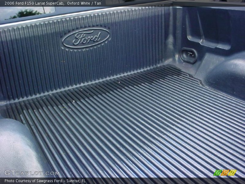 Oxford White / Tan 2006 Ford F150 Lariat SuperCab