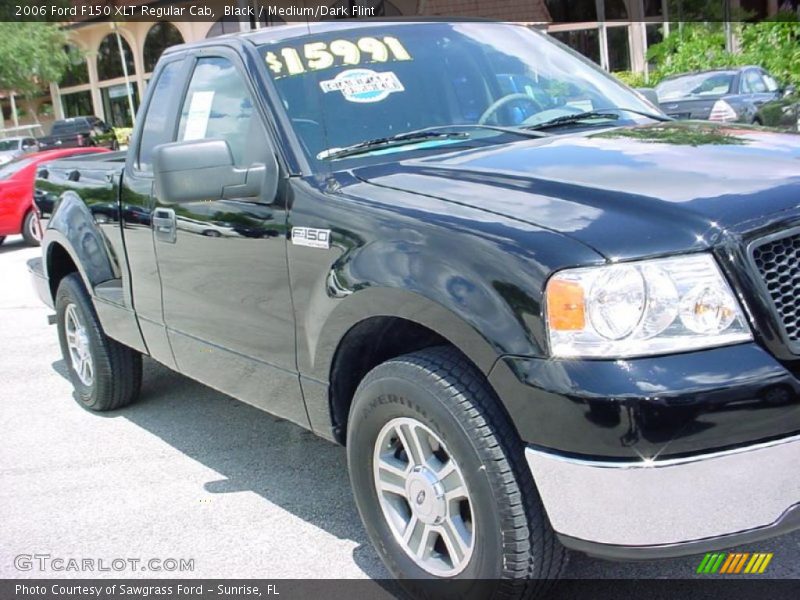 Black / Medium/Dark Flint 2006 Ford F150 XLT Regular Cab