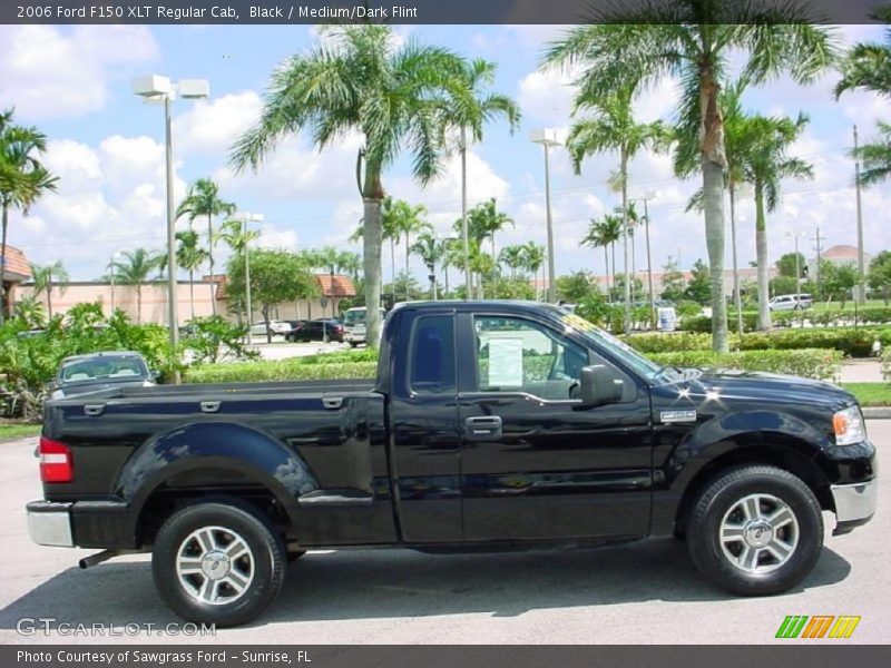 Black / Medium/Dark Flint 2006 Ford F150 XLT Regular Cab