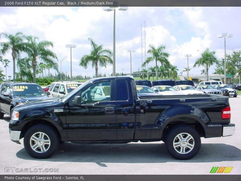 Black / Medium/Dark Flint 2006 Ford F150 XLT Regular Cab