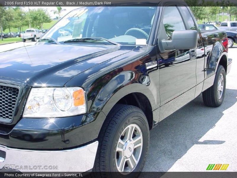 Black / Medium/Dark Flint 2006 Ford F150 XLT Regular Cab