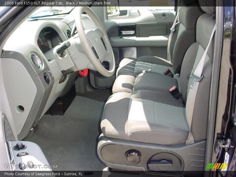 Black / Medium/Dark Flint 2006 Ford F150 XLT Regular Cab