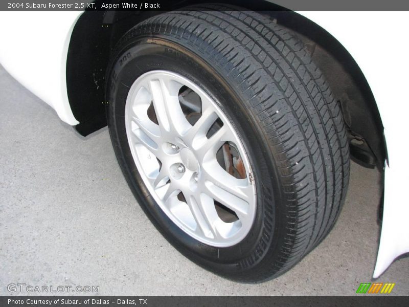 Aspen White / Black 2004 Subaru Forester 2.5 XT