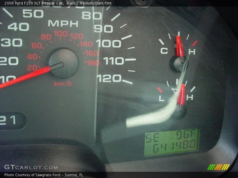 Black / Medium/Dark Flint 2006 Ford F150 XLT Regular Cab