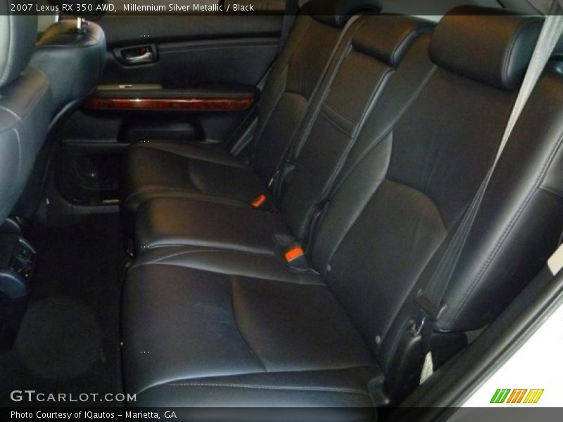 Millennium Silver Metallic / Black 2007 Lexus RX 350 AWD