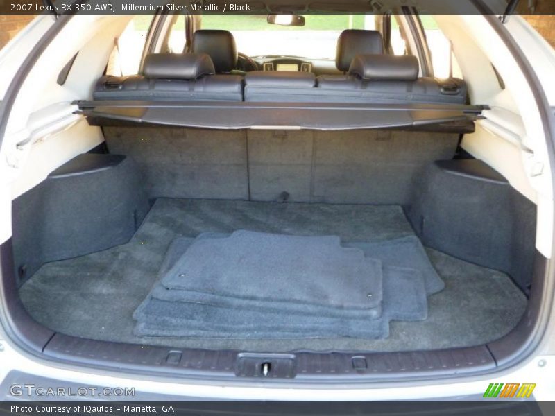 Millennium Silver Metallic / Black 2007 Lexus RX 350 AWD