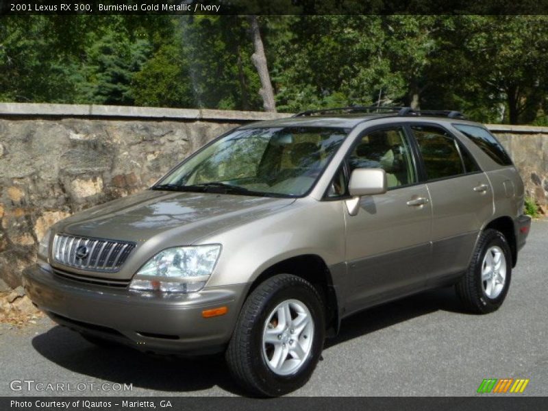 Burnished Gold Metallic / Ivory 2001 Lexus RX 300