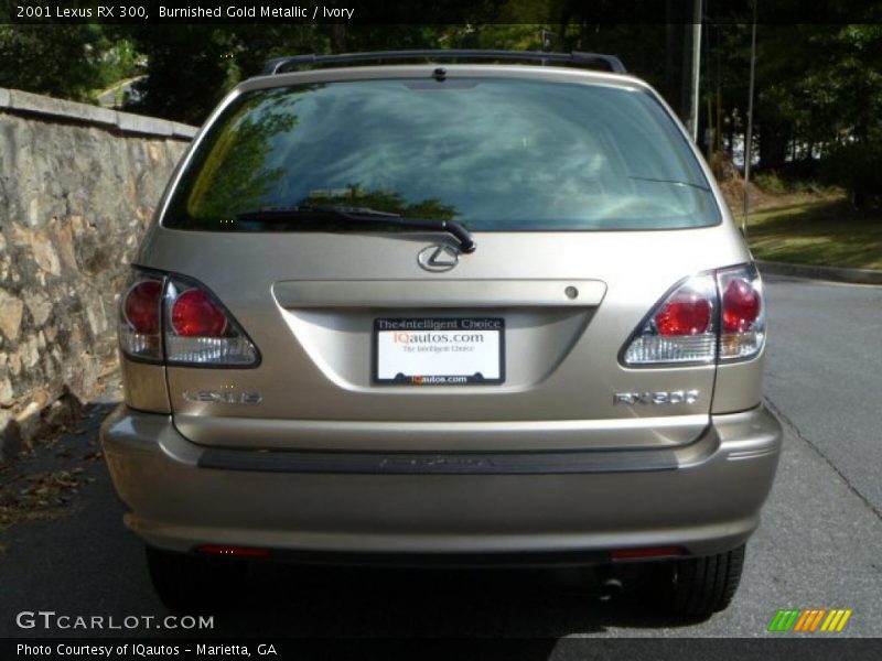 Burnished Gold Metallic / Ivory 2001 Lexus RX 300