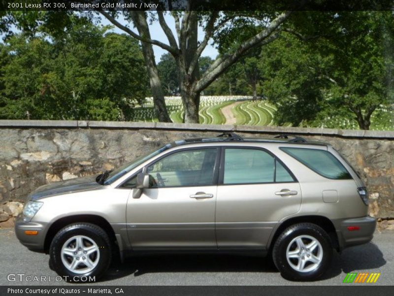 Burnished Gold Metallic / Ivory 2001 Lexus RX 300