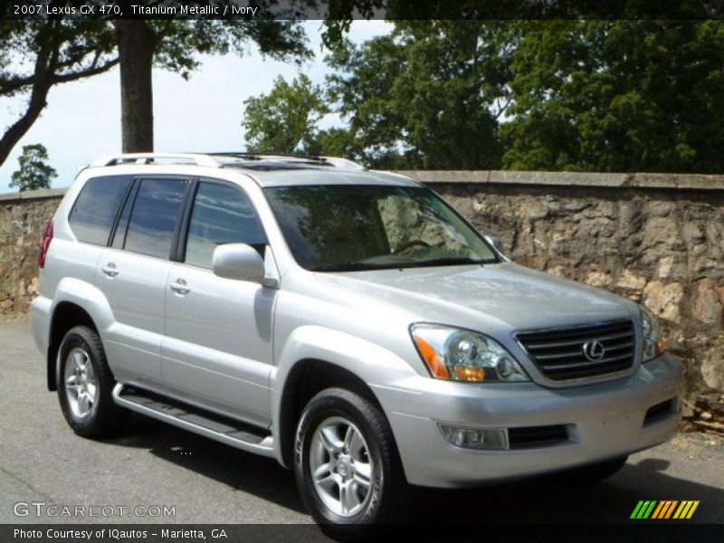 Titanium Metallic / Ivory 2007 Lexus GX 470