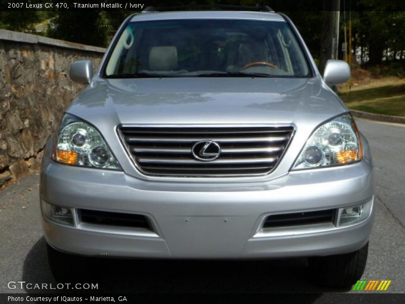 Titanium Metallic / Ivory 2007 Lexus GX 470