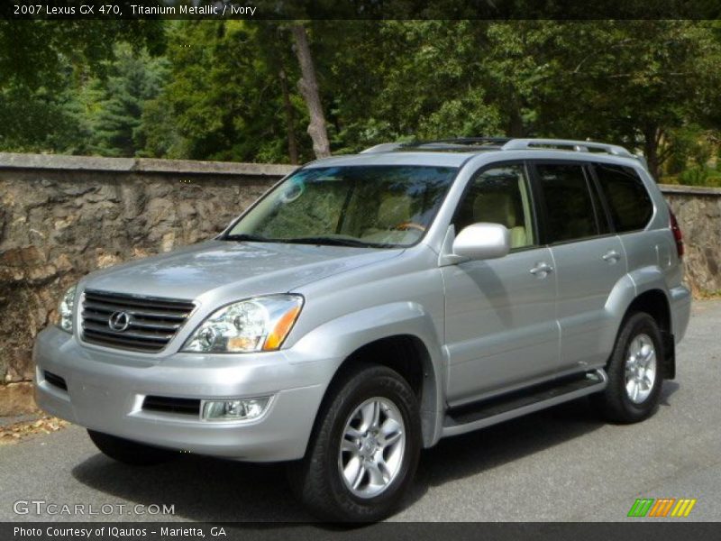Titanium Metallic / Ivory 2007 Lexus GX 470