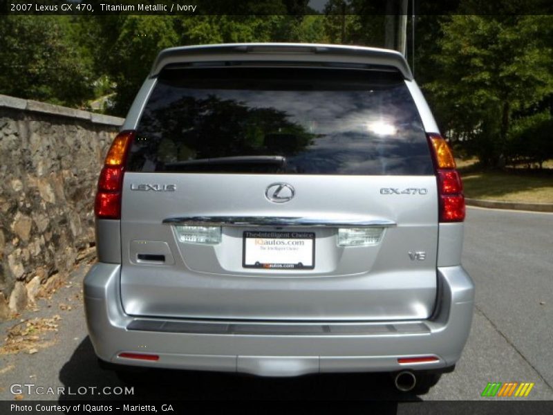 Titanium Metallic / Ivory 2007 Lexus GX 470