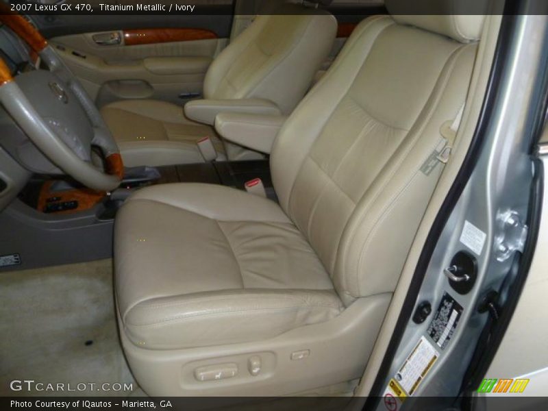 Titanium Metallic / Ivory 2007 Lexus GX 470