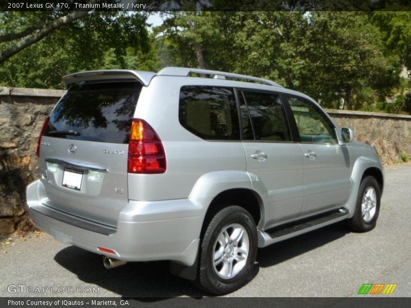 Titanium Metallic / Ivory 2007 Lexus GX 470