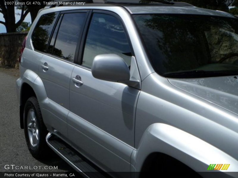 Titanium Metallic / Ivory 2007 Lexus GX 470