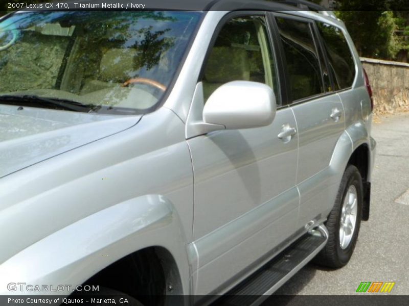 Titanium Metallic / Ivory 2007 Lexus GX 470