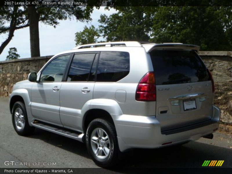 Titanium Metallic / Ivory 2007 Lexus GX 470