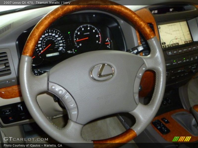 Titanium Metallic / Ivory 2007 Lexus GX 470