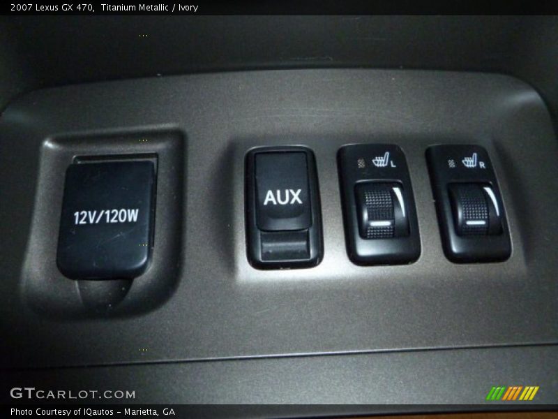 Titanium Metallic / Ivory 2007 Lexus GX 470
