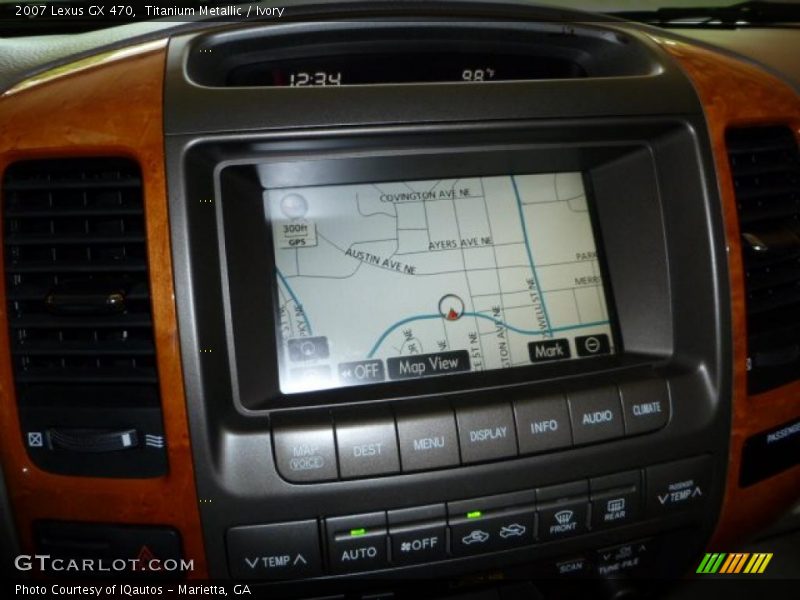 Titanium Metallic / Ivory 2007 Lexus GX 470