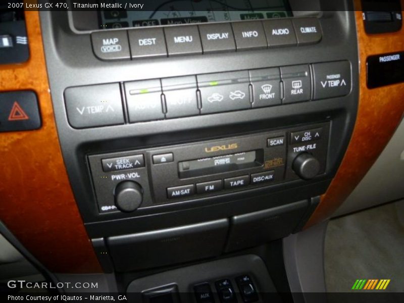 Titanium Metallic / Ivory 2007 Lexus GX 470