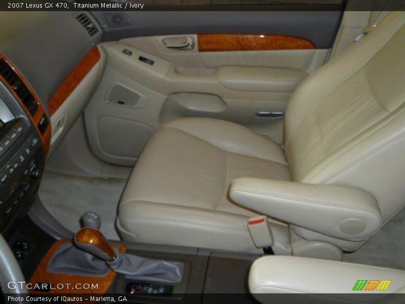 Titanium Metallic / Ivory 2007 Lexus GX 470