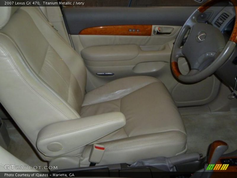 Titanium Metallic / Ivory 2007 Lexus GX 470